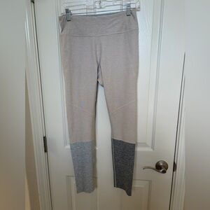 Outdoor voices color block warm up leggings